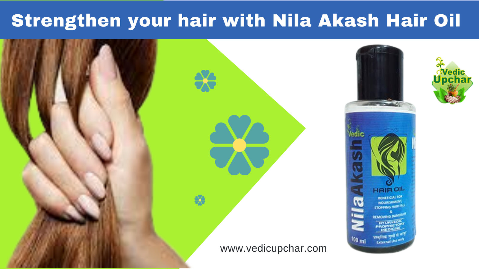 Vedic Nila Akash Hair Oil