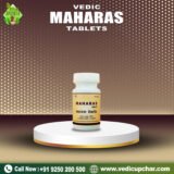 Vedic Maharas Tablets (120 Tab) | Enhances Stamina, Energy, and Power | Supports Healthy Testosterone Levels |