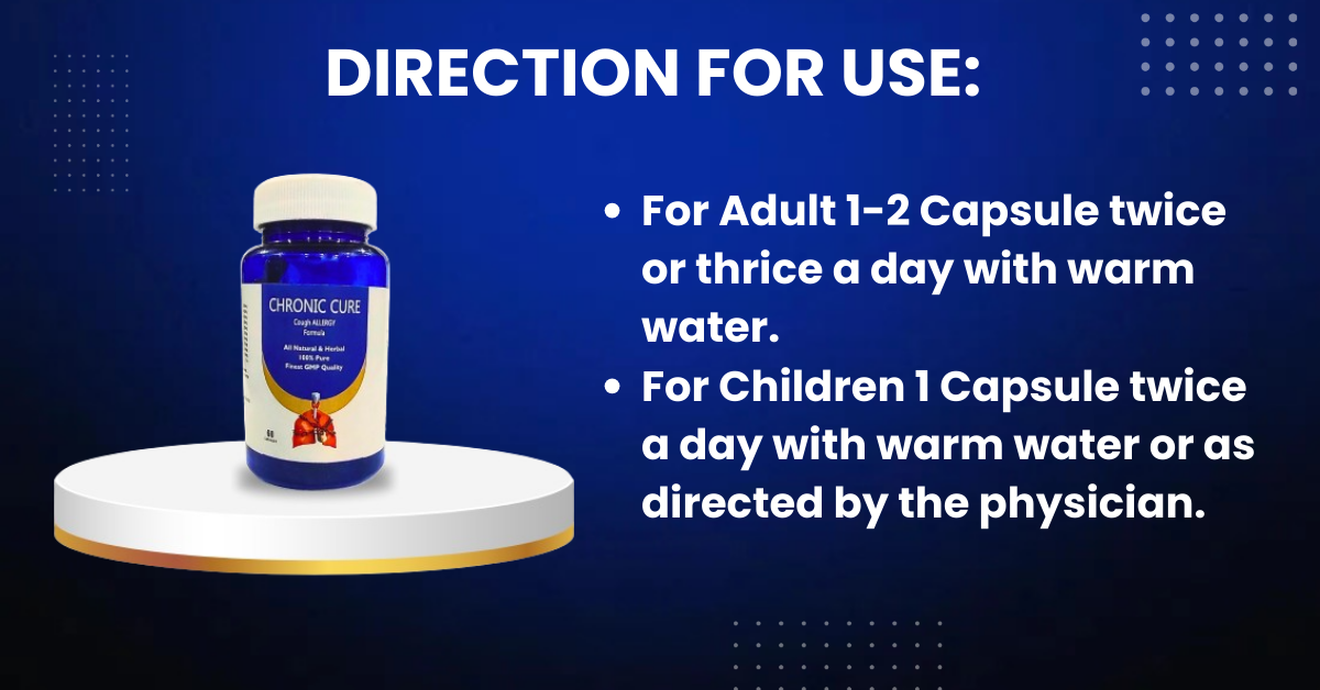 Chronic Care Cough Allergy Capsule ? Ayurvedic Medicine for Cough & Allergies
