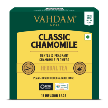 VAHDAM Chamomile Herbal Tea Tisane