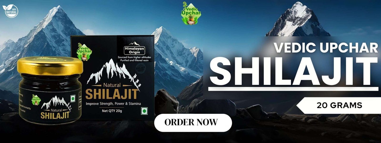 Best Shilajit Brand in World – Why Vedic Upchar Stands Out