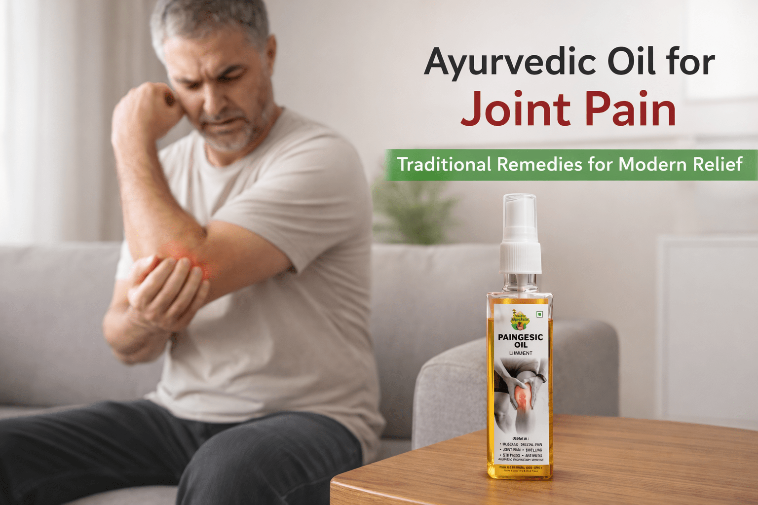 Vedic Upchar’s Paingesic Oil For All Pain — Ayurvedic Relief You Can Trust