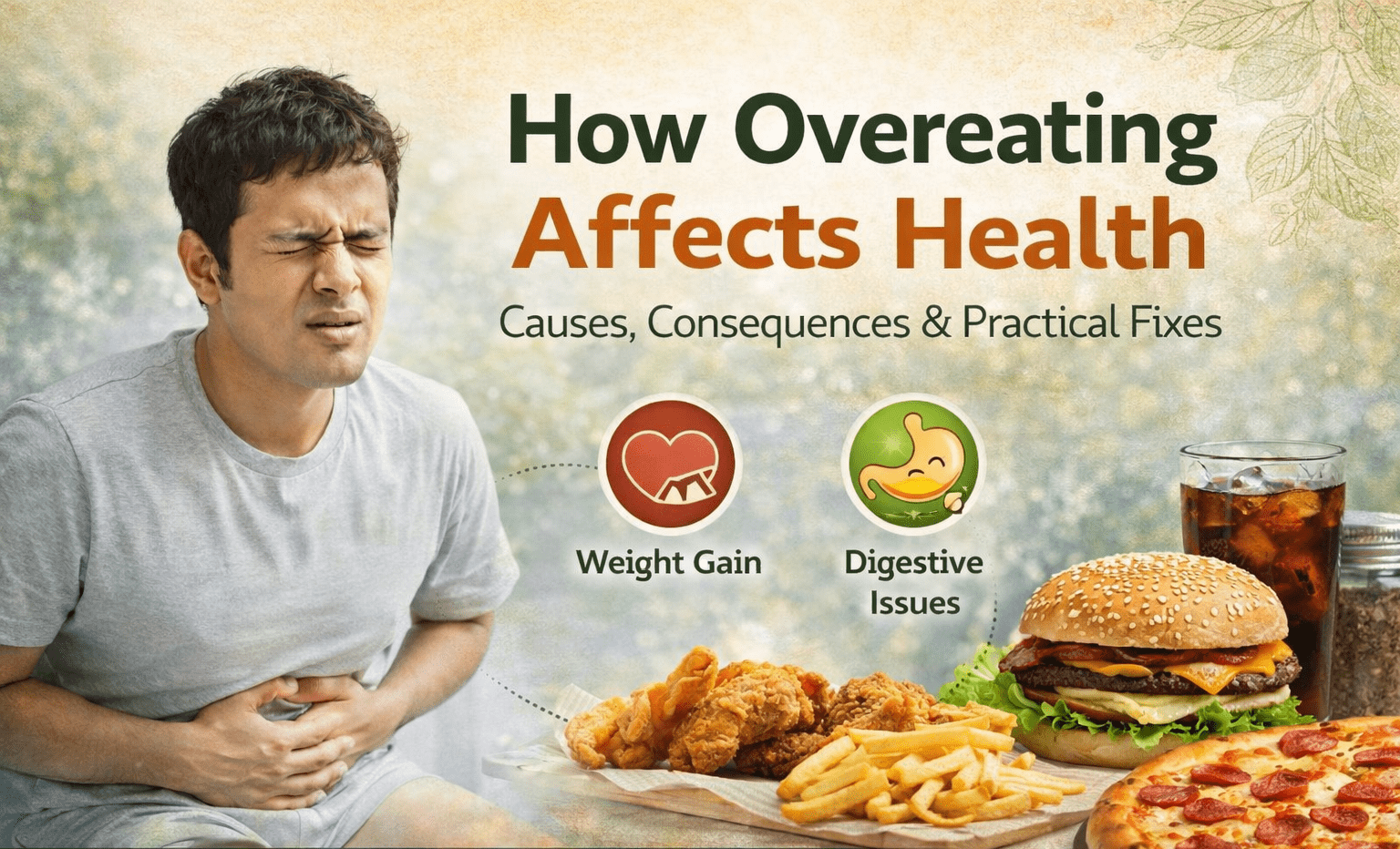 How Overeating Affects Health — Causes, Consequences & Practical Fixes